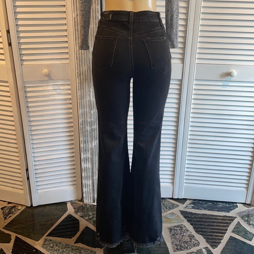 Insane Gene- Revival Black High Rise Super Flare size 11 - Picture 6 of 10